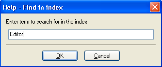 Help - Ctrl-H Help - Ctrl-H