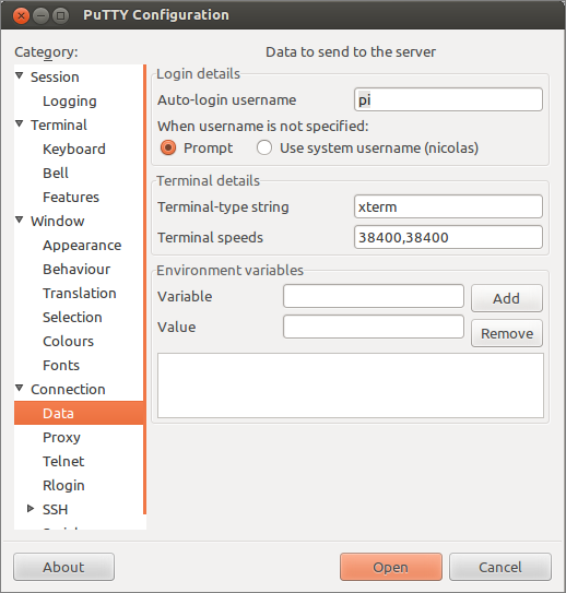 catégorie Connection/Data catégorie Connection/Data