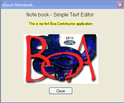 About Dialog About Dialog