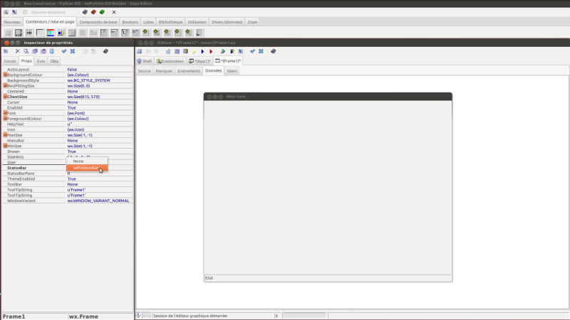 Inspector - Frame Inspector - Frame