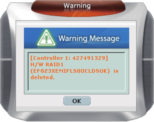 a-6 Fenêtre de message d'avertissement a-6 Fenêtre de message d'avertissement